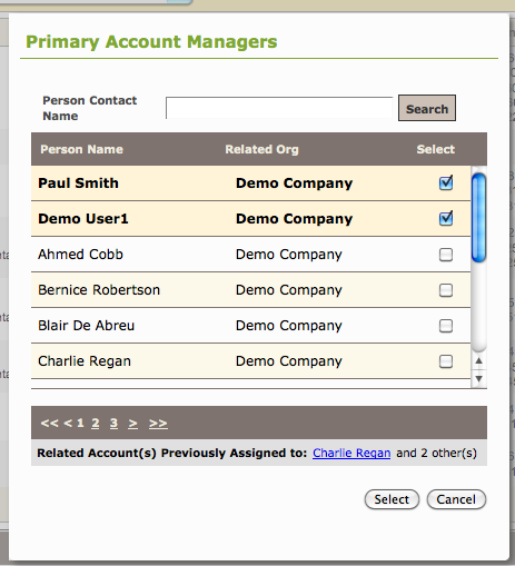 Assign an Account Manager to a Client6
